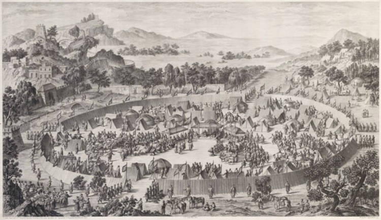 Antique map of China by Jean Damascene