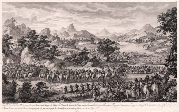 Antique map of China by Isodore Helman